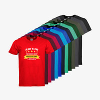 Herren-T-Shirt B&C, Premium - Motiv Abitur Lernen, Farbauswahl