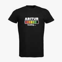 Herren-T-Shirt B&C, Organic - Motiv Abitur Loading