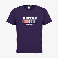 Herren-T-Shirt FOTL, Basic Rundhals - Motiv Abitur Loading