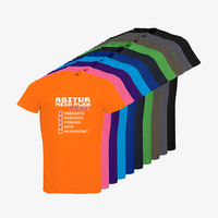 Herren-T-Shirt B&C, Organic - Motiv Abitur Plan, Farbauswahl