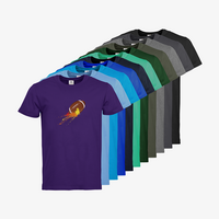 Herren-T-Shirt B&C, Premium - Motiv American Football Bunt, Farbauswahl