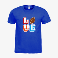Herren-T-Shirt FOTL, Budget - Motiv American Football Love