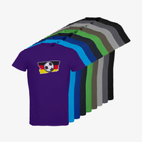Herren-T-Shirt B&C, Organic - Motiv Fußball Deutschland, Farbauswahl