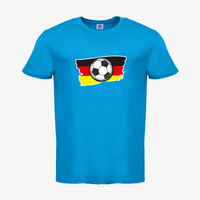 Herren-T-Shirt B&C, Basic - Motiv Fußball Deutschland