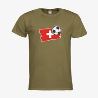 Herren-T-Shirt FOTL, Premium - Motiv Fußball Schweiz
