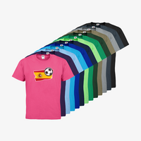 Herren-T-Shirt FOTL, Basic Rundhals - Motiv Fußball Spanien, Farbauswahl