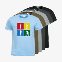 Herren-T-Shirt FOTL, Budget - Motiv Golf Quadrat, Farbauswahl