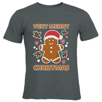 Herren-T-Shirt Russell, Organic - Motiv Lebkuchen