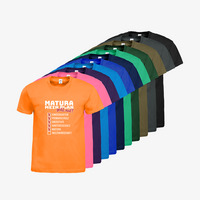 Herren-T-Shirt FOTL, Budget - Motiv Matura Plan, Farbauswahl