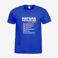 Herren-T-Shirt FOTL, Budget - Motiv Matura Plan
