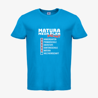 Herren-T-Shirt B&C, Basic - Motiv Matura Plan