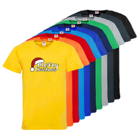 Herren-T-Shirt FOTL, Basic V-Neck - Motiv Merry Christmas, Farbauswahl