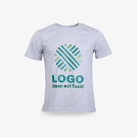 Herren-T-Shirt Organic, farbig - Russell, mit einer Druckposition