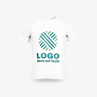 Herren-T-Shirt Organic, weiß - Russell, mit zwei Druckpositionen