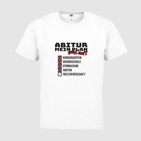 Herren-T-Shirt FOTL, Basic Rundhals - Motiv Abitur Plan
