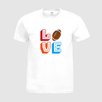 Herren-T-Shirt FOTL, Budget - Motiv American Football Love