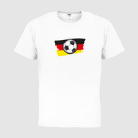 Herren-T-Shirt FOTL, Basic Rundhals - Motiv Fußball Deutschland
