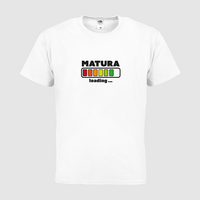 Herren-T-Shirt FOTL, Basic Rundhals - Motiv Matura Loading