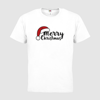 Herren-T-Shirt FOTL, Basic Rundhals - Motiv Merry Christmas