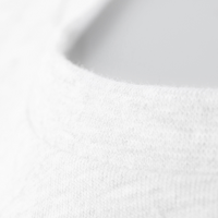 Herren-T-Shirt Russell, Organic - Motiv Weihnachtswichtel, Detailansicht