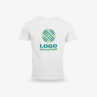 Herren T-Shirt, Organic - Russell, Rueckseite