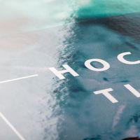 Tischset, farbig bedruckt, liegend