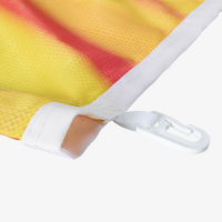 Hochwertig geschnittenene Longlife Hissfahne für Masten mit Ausleger