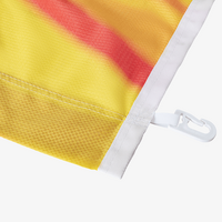 Hochwertig geschnittenene Longlife Hissfahne für Masten mit Ausleger