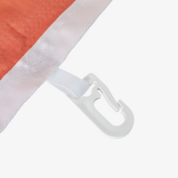 Hochwertig geschnittenene Longlife Hissfahne für Masten ohne Ausleger