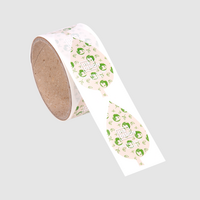 Etiketten, farbig bedruckt, Motiv, auf Rolle