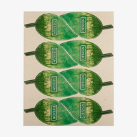 Aufkleber, farbig bedruckt, Motiv, liegend