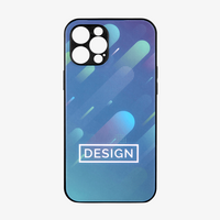 Handyhülle für iPhone 12 Pro Max, 4/0-farbig einseitig bedruckt