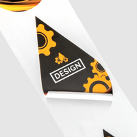 Etiketten, farbig bedruckt, Motiv, details