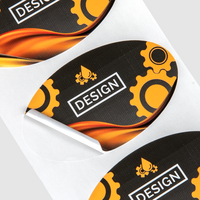 Etiketten, farbig bedruckt, Motiv details