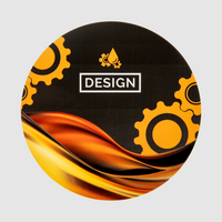 Etiketten, farbig bedruckt, Motiv