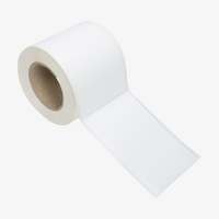 Inkjetetiketten, unbedruckt, Rolle