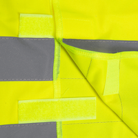 Warnweste, bedruckt, gelb