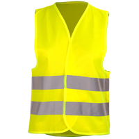 Hochwertige Kinder-Warnweste, unbedrucktes Muster