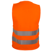 Hochwertige Kinder-Warnweste, unbedrucktes Muster