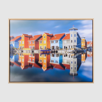 Hochwertige LeinwandHolz-Keilrahmen 2 cm, farbig bedruckt, Schattenfugenrahmen