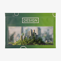 Mesh-Plane, 4/0-farbig bedruckt, mit Hohlsaum versehen