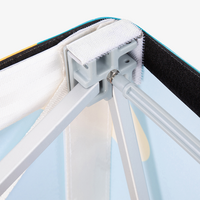 Messetheke gerade, Holzablage, Detail Verbindung 2, bedruckt