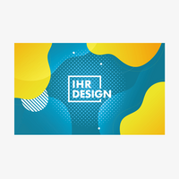 Messetheke Druck, farbig bedruckt, Motiv