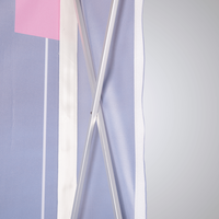 Messewand, farbig bedruckt, details