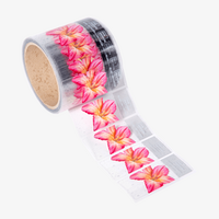 Etiketten, frarbig bedruckt, Rolle