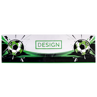 Softbande, farbig bedruckt, Motiv, Seitenansicht