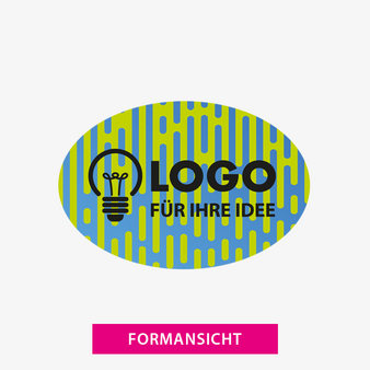 Aufkleber, farbig bedruckt, Motiv