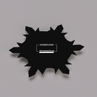 Tafelfolie, bedruckt, liegend, Schneeflocke Form