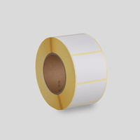 Thermotransferetiketten auf Rolle, im Format 68 x 58 mm