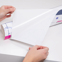 Whiteboard, farbig bedruckt, liegend, gerollt